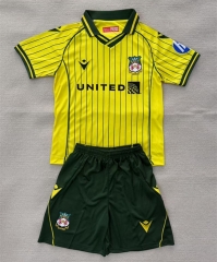 2025-2026 Wrexham Away Yellow Soccer Uniform-AY