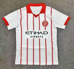 2025-2026 Girona FC Home White&Red Thailand Soccer Jesrey AAA-417