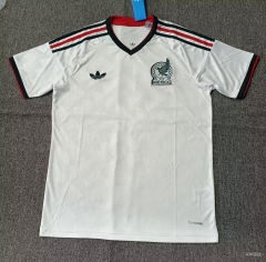 (S-4XL) 2026-2027 Mexico Away White Soccer Jersey AAA-512