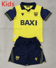 2025-2026 Oxford United Home Yellow Kid/Youth Soccer Uniform-AY
