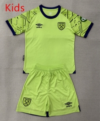 2025-2026 West Ham United Green Kids/Youth Soccer Uniform-AY