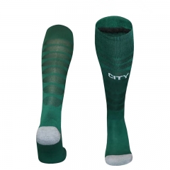 2025-2026 Manchester City 4th Away Green Kids/Youth Soccer Socks