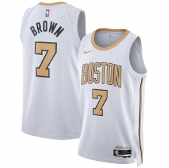 2026 City Version Boston Celtics White #7 NBA Jersey - 311