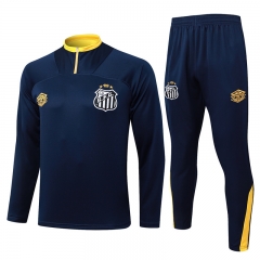 2025-2026 Santos FC Cyan Thailand Soccer Tracksuit-815