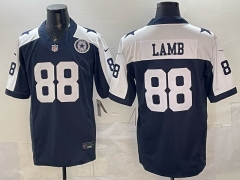 Dallas Cowboys 3rd Generation #88 Blue&White NFL Jersey (Logo 6) -0840