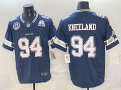 Dallas Cowboys 3rd Generation #94 Royal Blue NFL Jersey (Logo 7) -0840