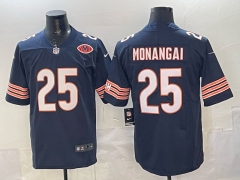 Chicago Bears #25 Royal Blue NFL Jersey (Logo 2) -0840