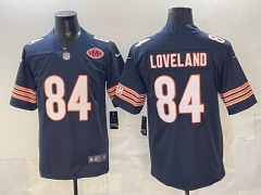 Chicago Bears #84 Royal Blue NFL Jersey (Logo 1) -0840