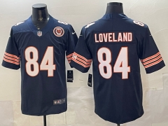 Chicago Bears #84 Royal Blue NFL Jersey (Logo 4) -0840