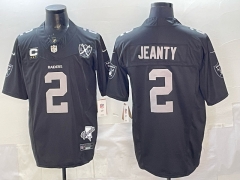 Las Vegas Raiders Retro 3rd Generation #2 Black NFL Jersey (Logo 2) -0840