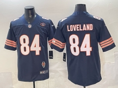 Chicago Bears #84 Royal Blue NFL Jersey (Logo 2) -0840