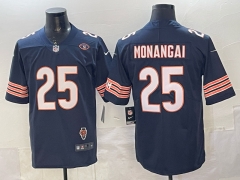 Chicago Bears #25 Royal Blue NFL Jersey (Logo 4) -0840