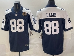 Dallas Cowboys 3rd Generation #88 Blue&White NFL Jersey (Logo 5) -0840