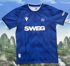 (S-4XL) 2025-2026 Karlsruher SC Home Blue Thailand Soccer Jersey AAA-7209