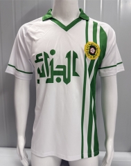 Retro Version 1986 Algeria Home White Thailand Soccer Jersey AAA-503
