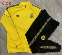 2025-2026 Borussia Dortmund Yellow Kids/Youth Soccer Jacket Unifrom -815