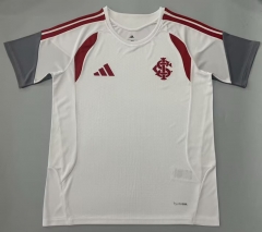 (S-4XL) 2026-2027 Brazil SC Internacional White Thailand Training Soccer Jersey AAA-908