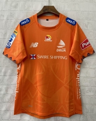 2026 Fijian Drua Orange Rugby Shirt