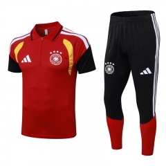 2026-2027 Germany Red Thailand Polo Uniform-815