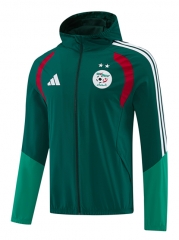 2026-2027 Senegal Green Thailand Soccer Trench Coats With Hat -LH