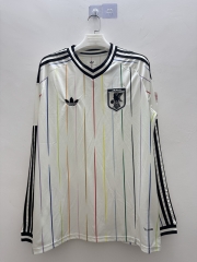 (S-4XL) 2026-2027 Japan Away White LS Thailand Soccer Jersey AAA-9268