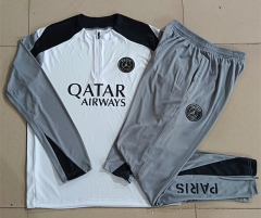 2026-2027 Jordan Paris SG White Thailand Soccer Tracksuit-815