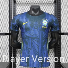 Player Version 2026-2027 Special Version Brazil Blue Thailand Soccer Jersey AAA-888