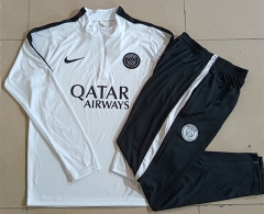 2026-2027 Paris SG White Thailand Soccer Tracksuit-815
