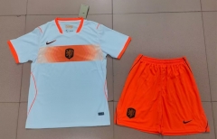 2026-2027 Netherlands Away White Soccer Uniform-718