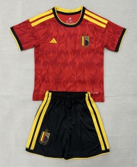 2026-2027 Belgium Home Red Soccer Uniform-AY