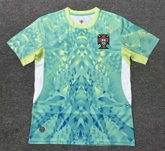 (S-4XL) 2026-2027 Portugal Goalkeeper Light Green Thailand Soccer Jersey AAA-2483
