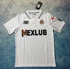 Retro Version 1994-1995 Deportivo Guadalajara White Thailand Soccer Jersey AAA-6590