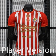 Player Version 2026-2027 Deportivo Guadalajara Home Red&White Thailand Soccer Jersey AAA-888