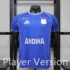 Player Version 2026-2027 Millonarios Fútbol Club Blue Thailand Soccer Jersey-888