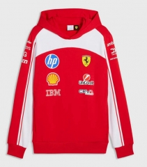 (S-3XL) 2026 Ferrary Red Formula One Racing Tracksuit