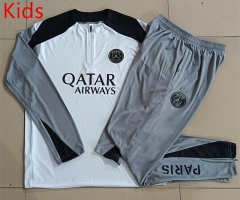 2026-2027 Paris SG Black Kids/Youth Soccer Tracksuit-815