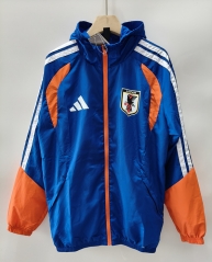 2026-2027 Japan Dark Blue Thailand Trench Coats With Hat-0255