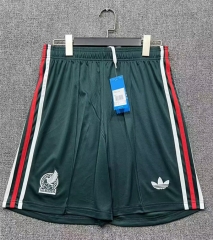 2026-2027 Mexico Away Green Thailand Soccer Shorts-2886