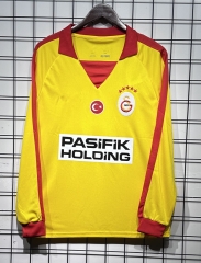 (S-4XL) 2026-2027 Commemorative Version Galatasaray SK Yellow Thailand LS Soccer Jersey AAA-GB