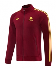 2026-2027 Roma Dark Red Thailand Soccer Jacket -LH