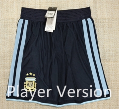 Player Version 2026-2027 Argentina Home Black Thailand Soccer Shorts-5929