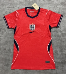 2026 England Away Red Women Thailand Soccer Jersey AAA-4506