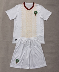 2026-2027 Morocco Away White Soccer Uniform-AY