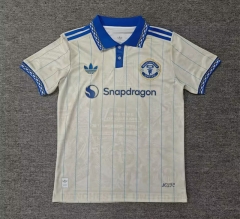 (S-4XL) 2026-2027 Manchester United Beige Thailand Soccer Jersey AAA