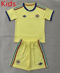 2026-2027 Curaçao Away Yellow Kids/Youth Soccer Uniform-AY