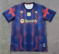 (S-4XL) 2026-2027 Barcelona Royal Blue Thailand Soccer Training Jersey AAA-7209