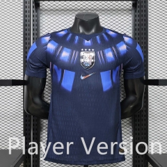 (S-4XL) Player Version 2026-2027 Uruguay Away Blue Thailand Soccer Jersey AAA-888