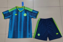 2026-2027 Colombia Away Blue Soccer Uniform-718