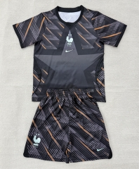 2026-2027 France Goalkeeper Black Soccer Uniform-AY