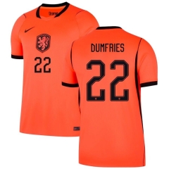 (S-4XL) 2026 Netherlands Home Orange #22 Dumfries Thailand Soccer Jersey AAA
